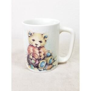 Gibson Otagiri Bear Coffee Mug Tea Cup 4" Teddy Bear Japan Vintage Collectible